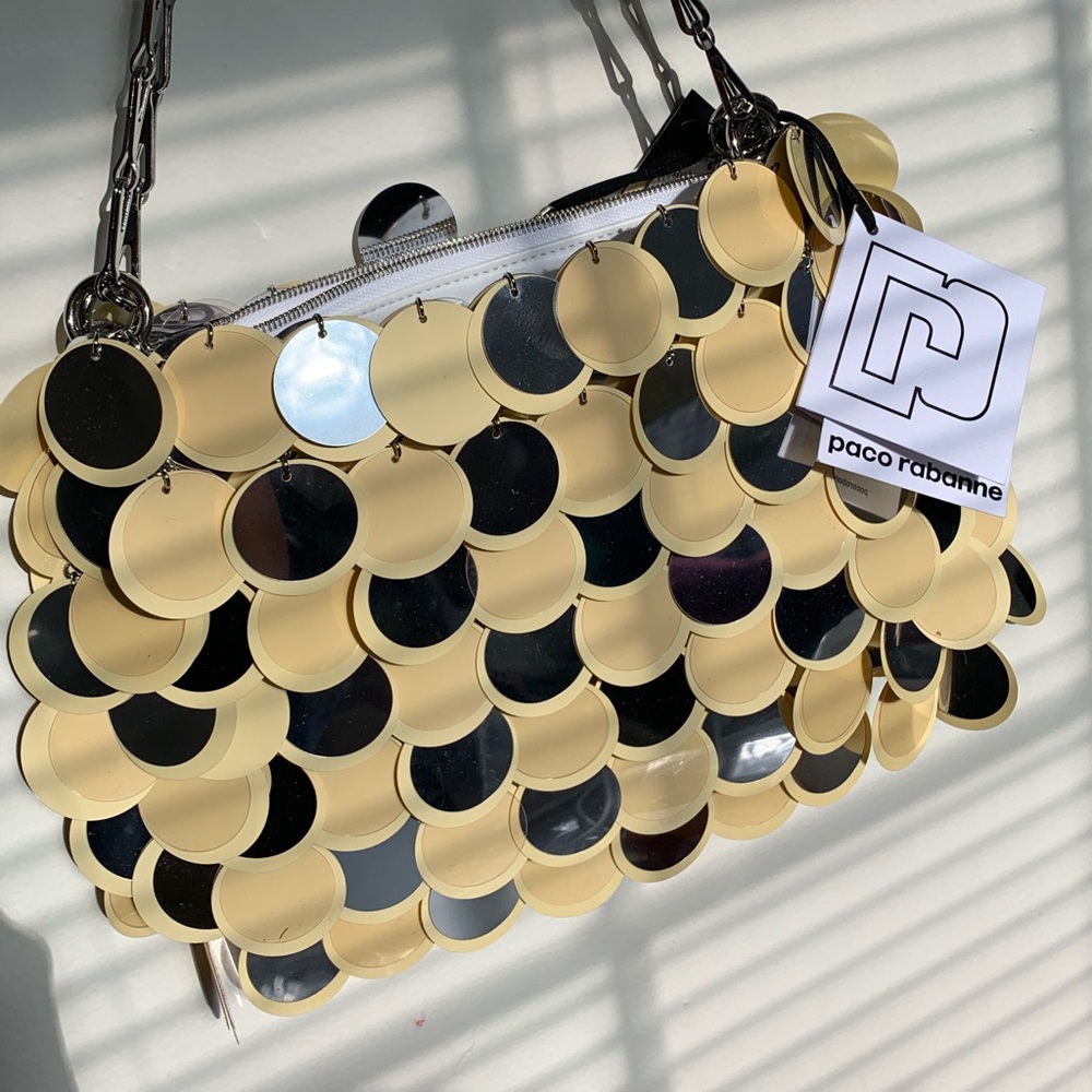 Paco Rabanne 1969 Sequined Shoulder Bag